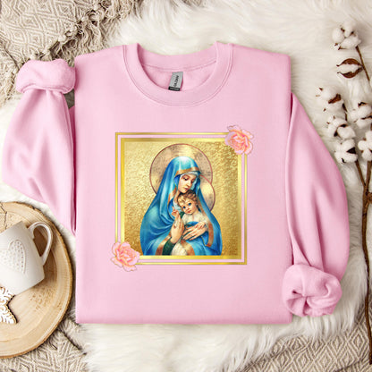 The Holy Virgin Mary 46 Sweatshirt