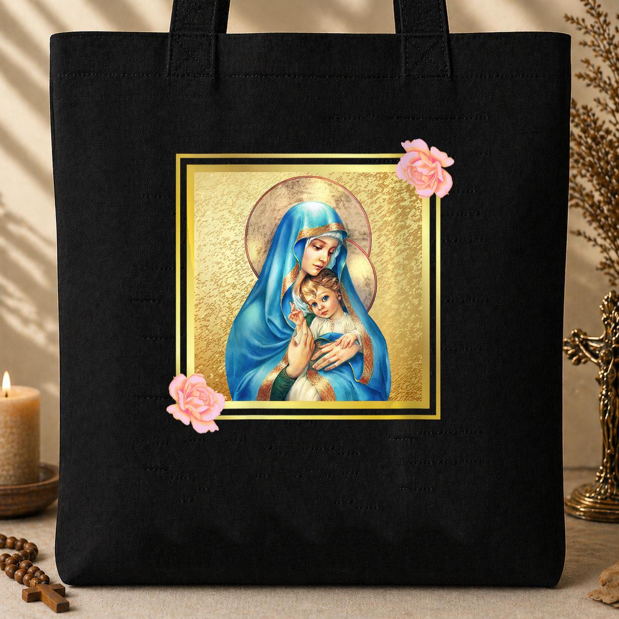 The Holy Virgin Mary 46 Tote Bag