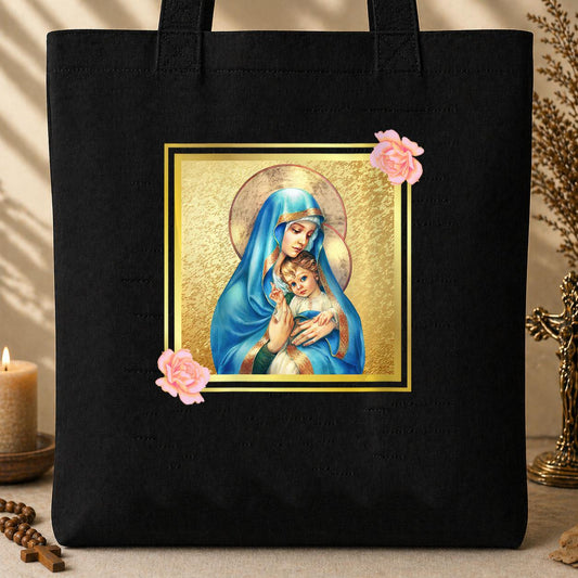 The Holy Virgin Mary 46 Tote Bag