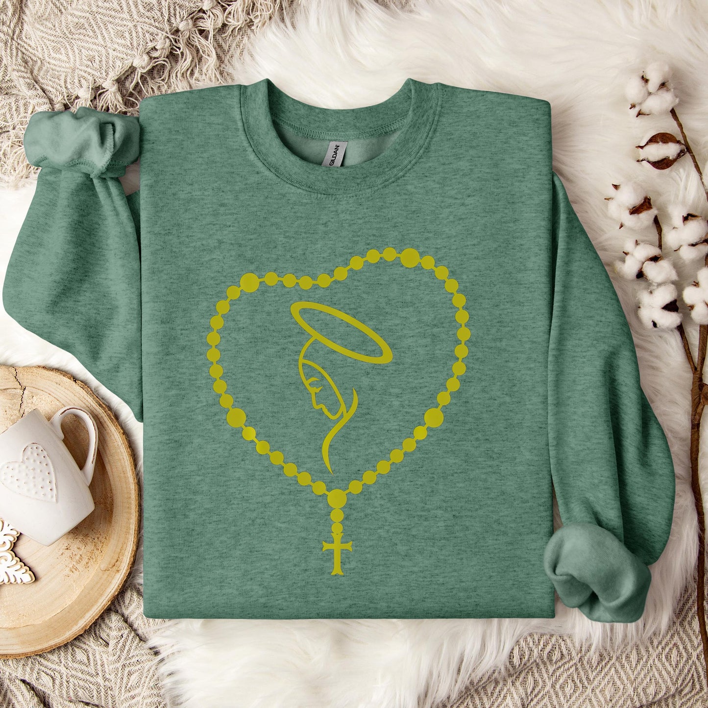 The Holy Virgin Mary 47 Sweatshirt