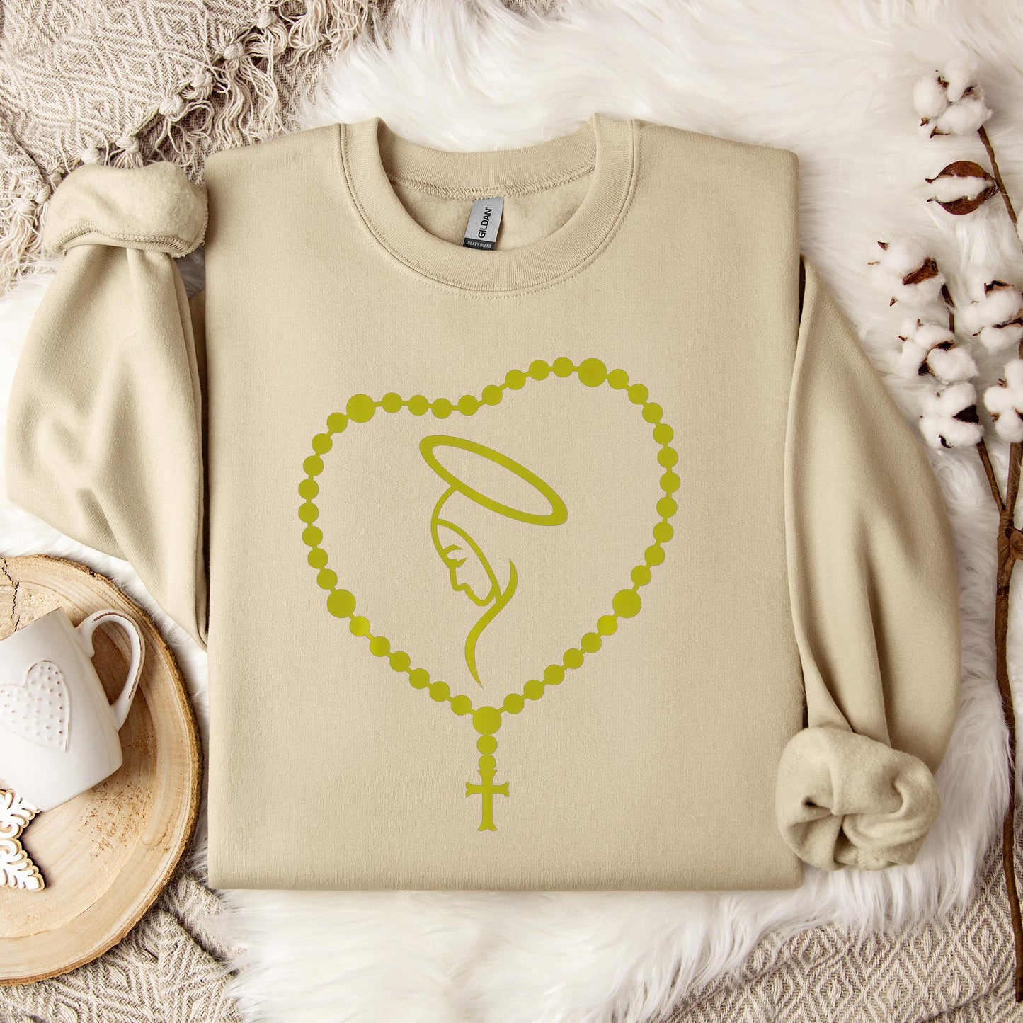 The Holy Virgin Mary 47 Sweatshirt