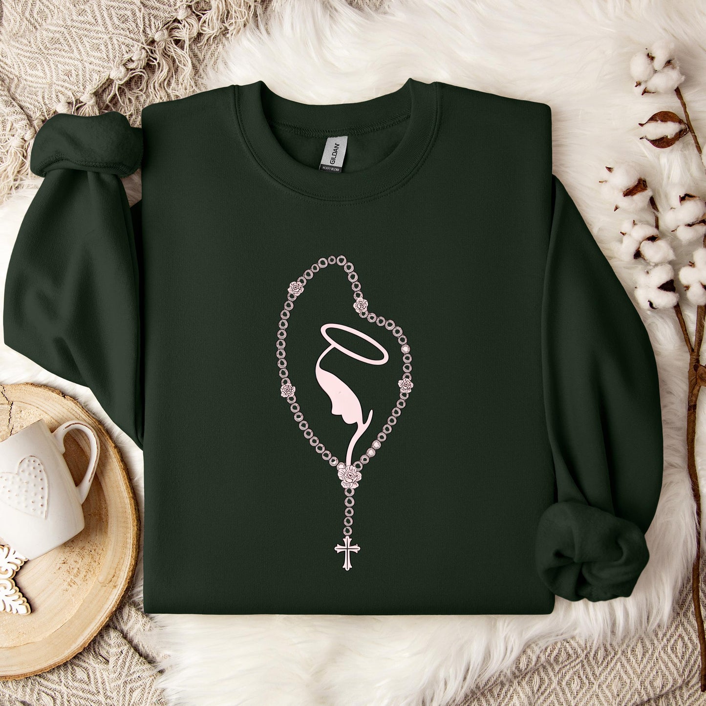 The Holy Virgin Mary 48 Sweatshirt