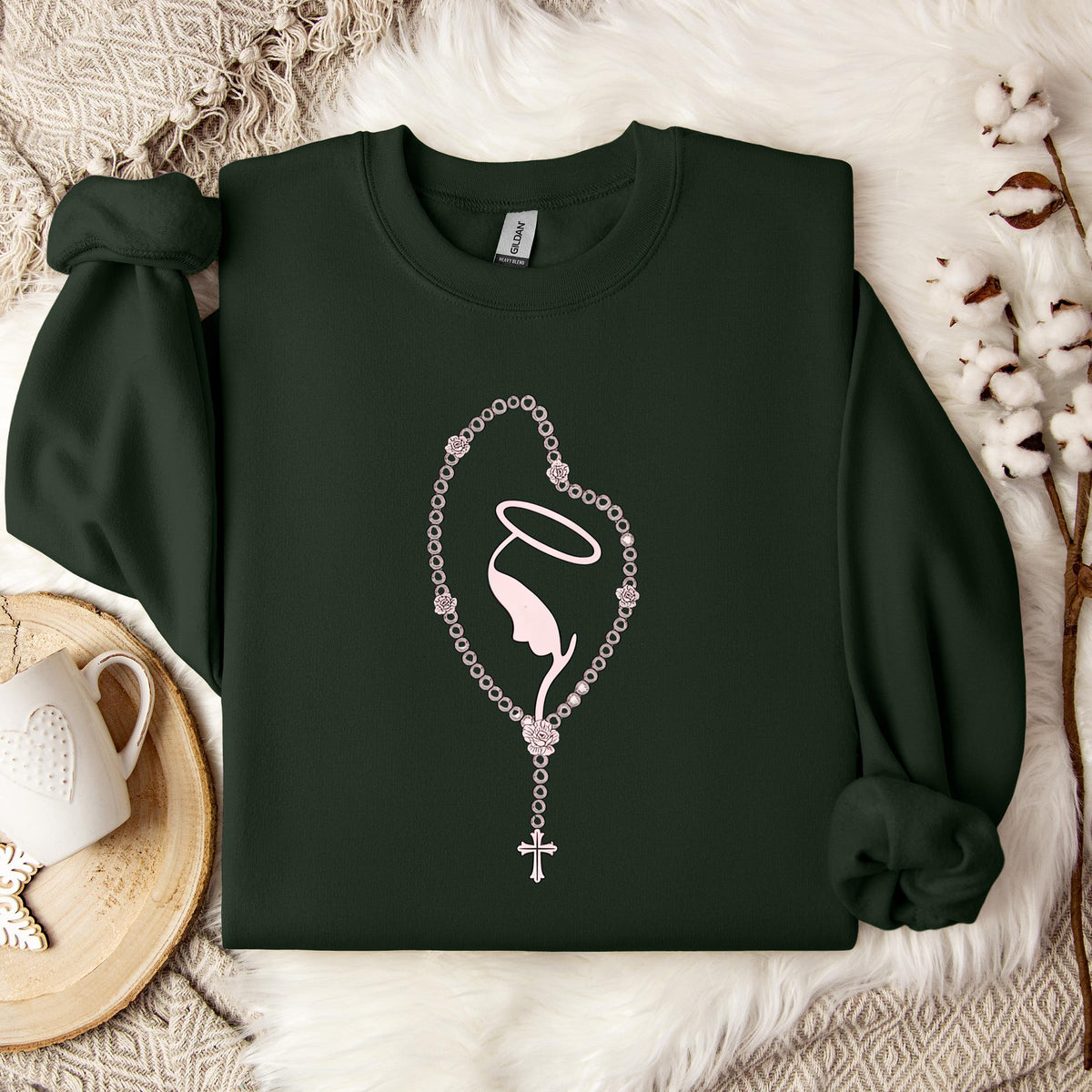 The Holy Virgin Mary 48 Sweatshirt