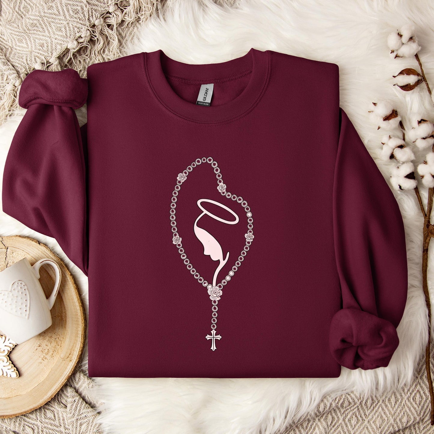 The Holy Virgin Mary 48 Sweatshirt