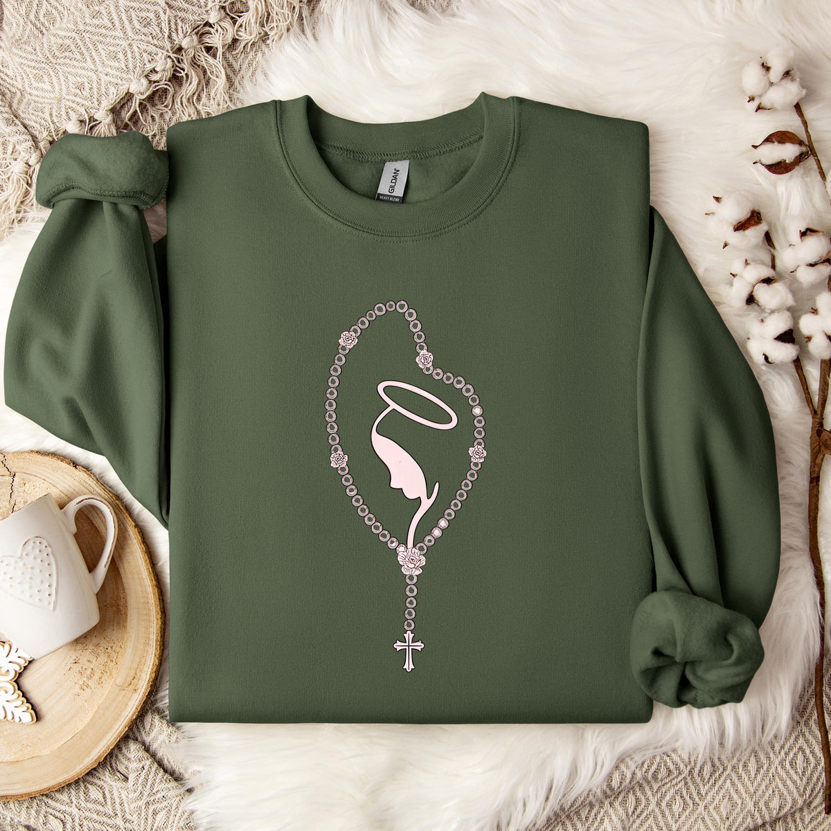 The Holy Virgin Mary 48 Sweatshirt