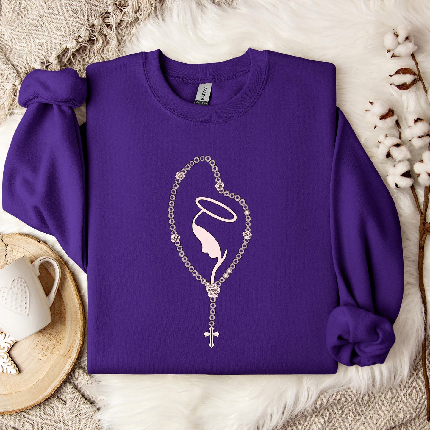 The Holy Virgin Mary 48 Sweatshirt