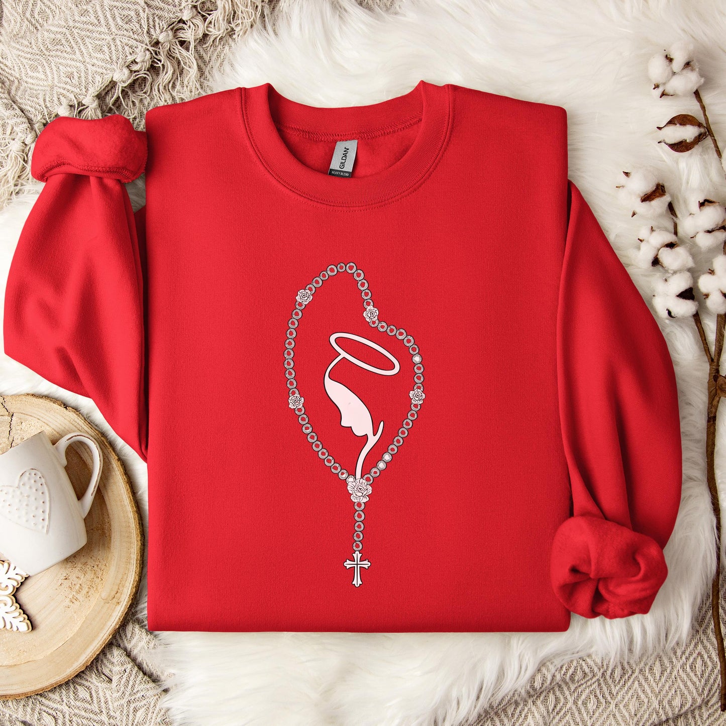 The Holy Virgin Mary 48 Sweatshirt