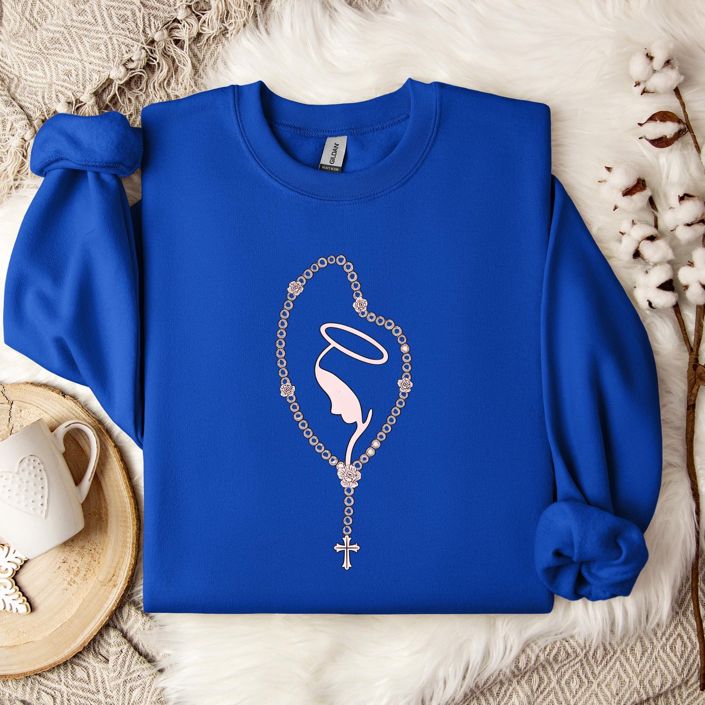 The Holy Virgin Mary 48 Sweatshirt