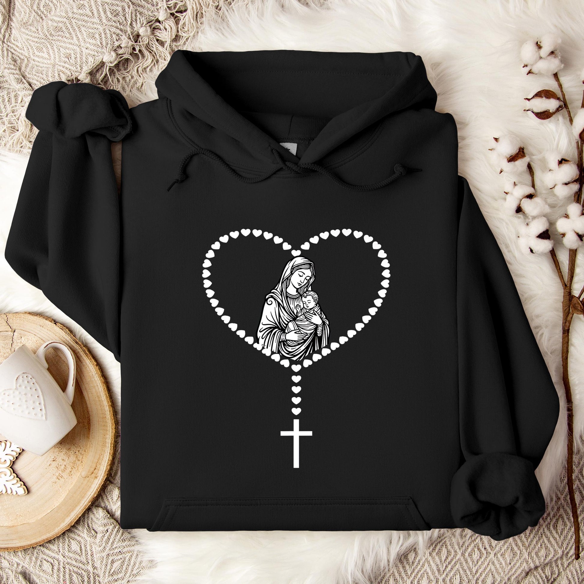 The Holy Virgin Mary 49 Hoodie