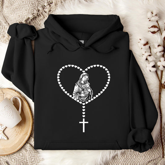 The Holy Virgin Mary 49 Hoodie