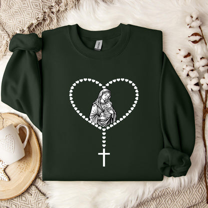 The Holy Virgin Mary 49 Sweatshirt