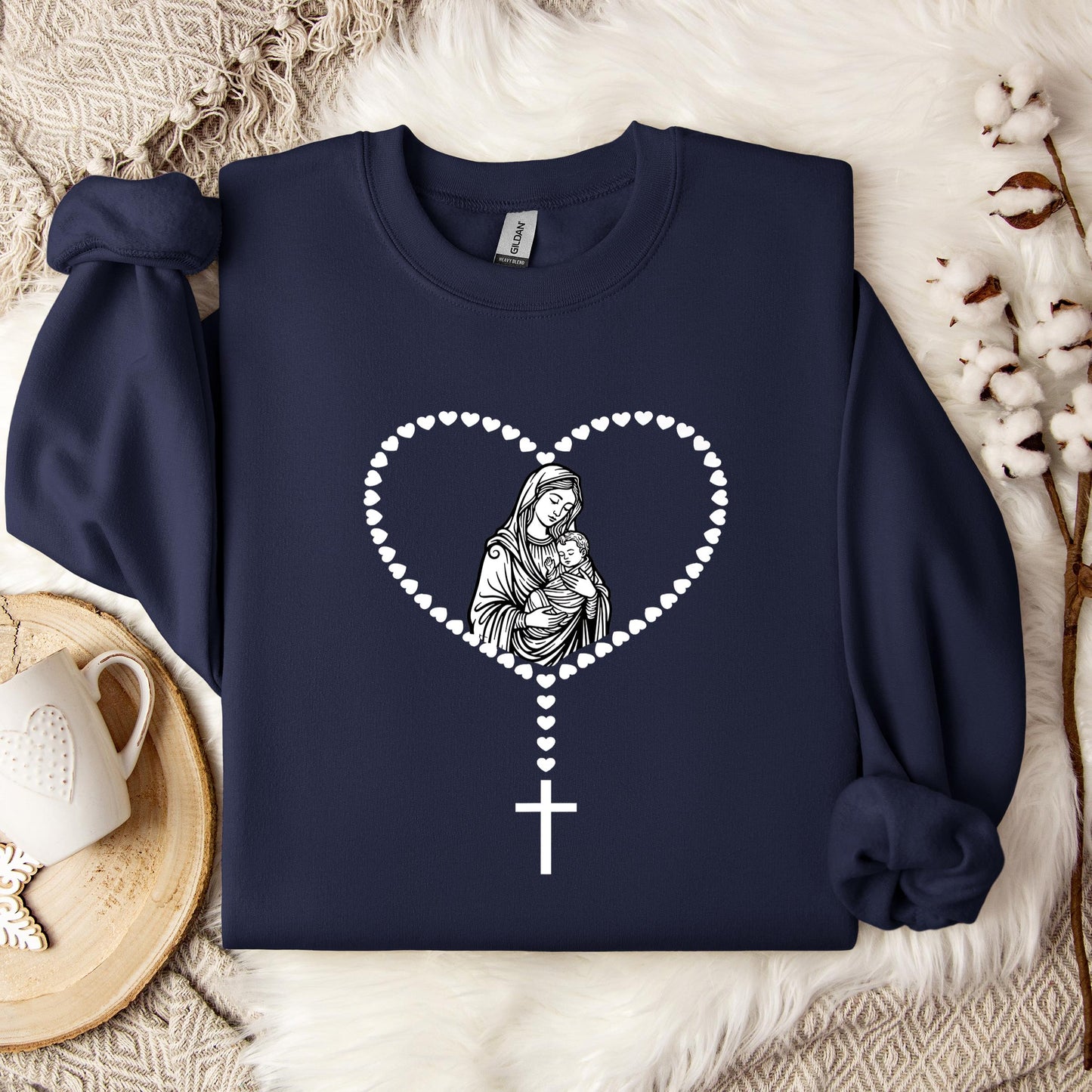 The Holy Virgin Mary 49 Sweatshirt