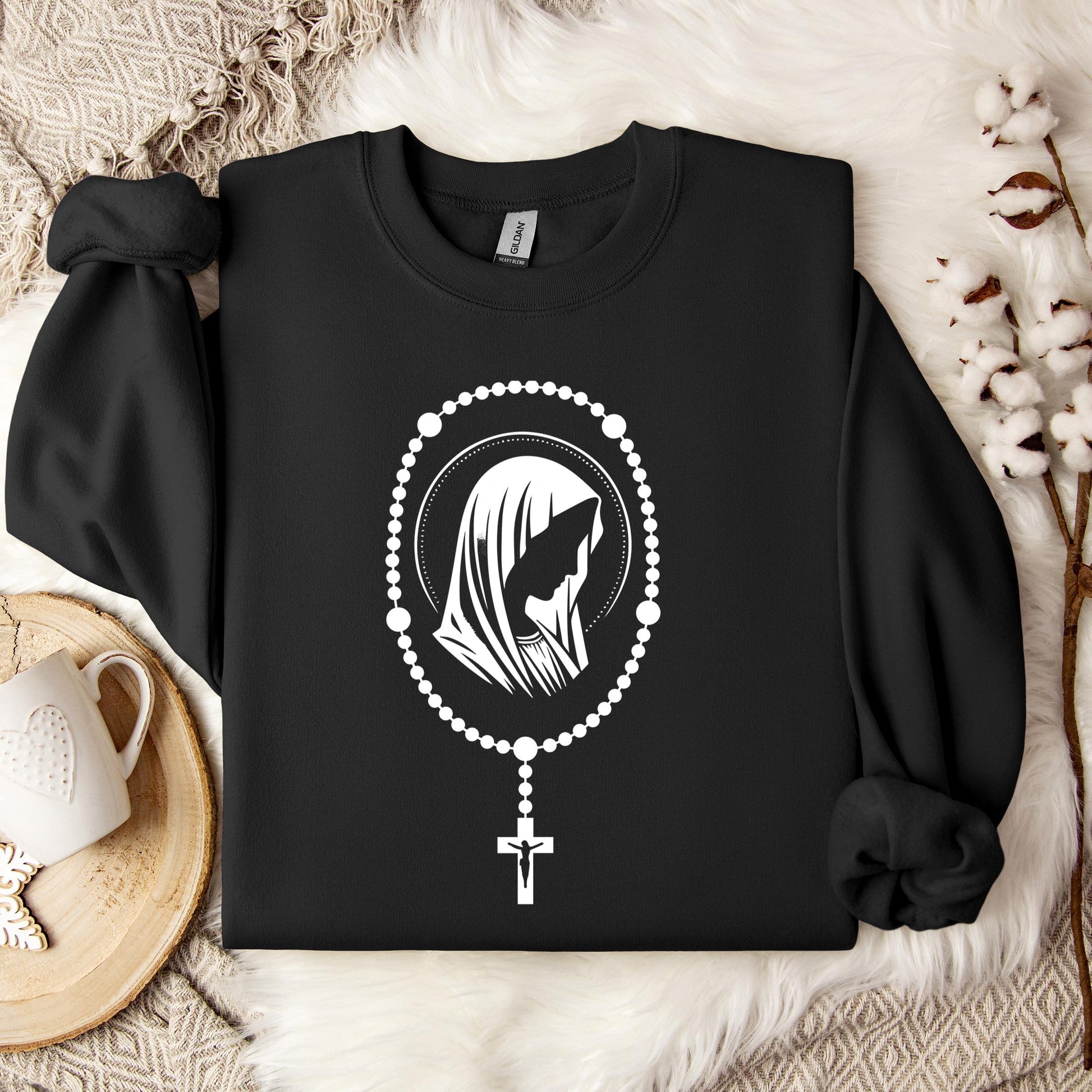 The Holy Virgin Mary 50 Sweatshirt