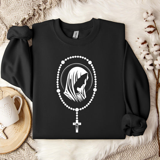 The Holy Virgin Mary 50 Sweatshirt