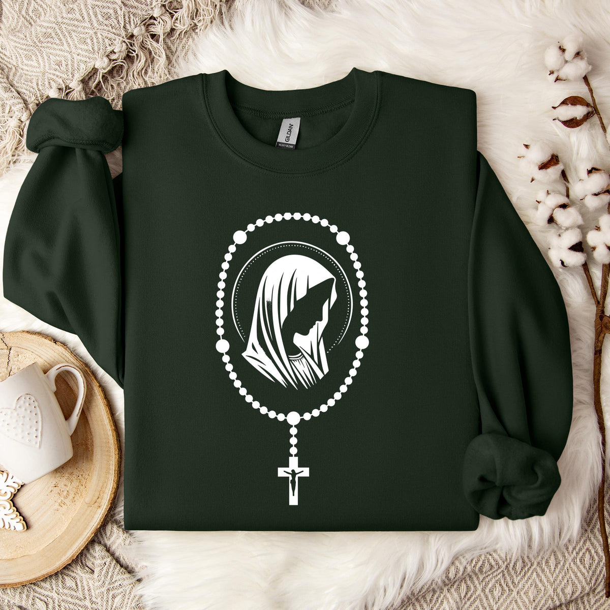 The Holy Virgin Mary 50 Sweatshirt