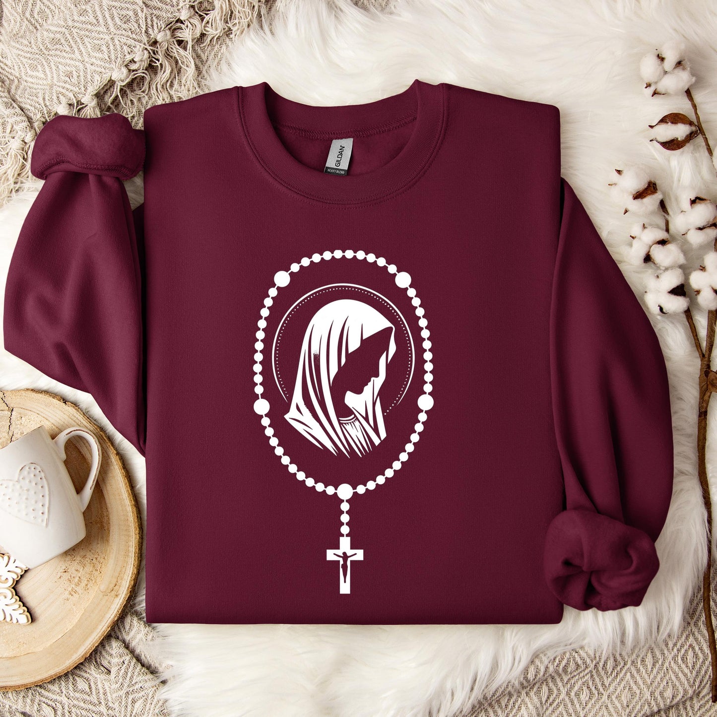 The Holy Virgin Mary 50 Sweatshirt