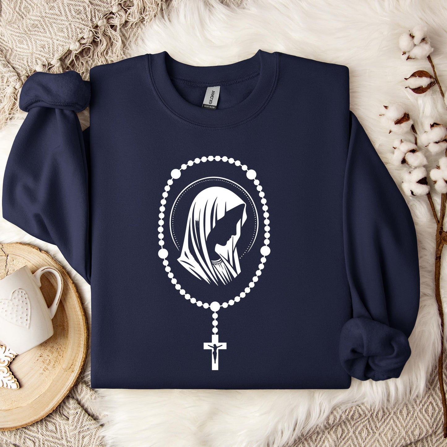 The Holy Virgin Mary 50 Sweatshirt