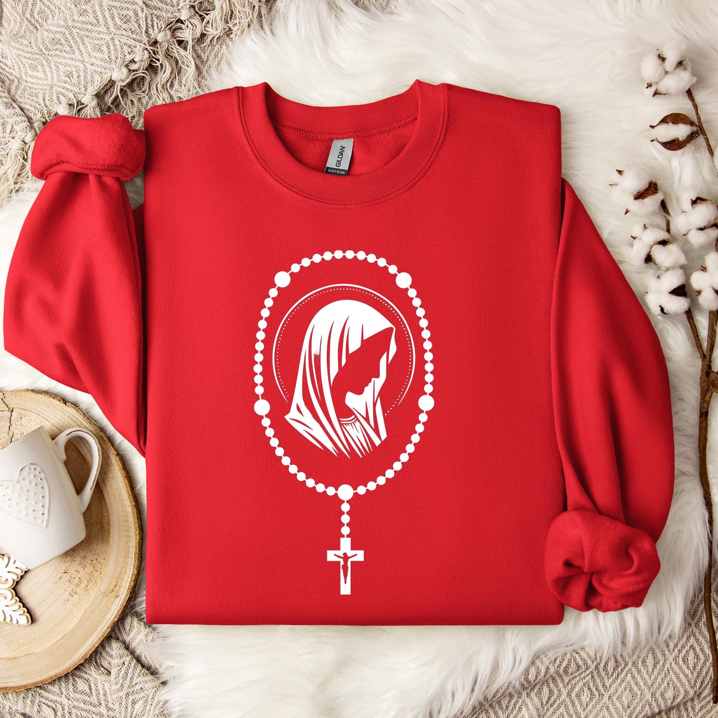 The Holy Virgin Mary 50 Sweatshirt