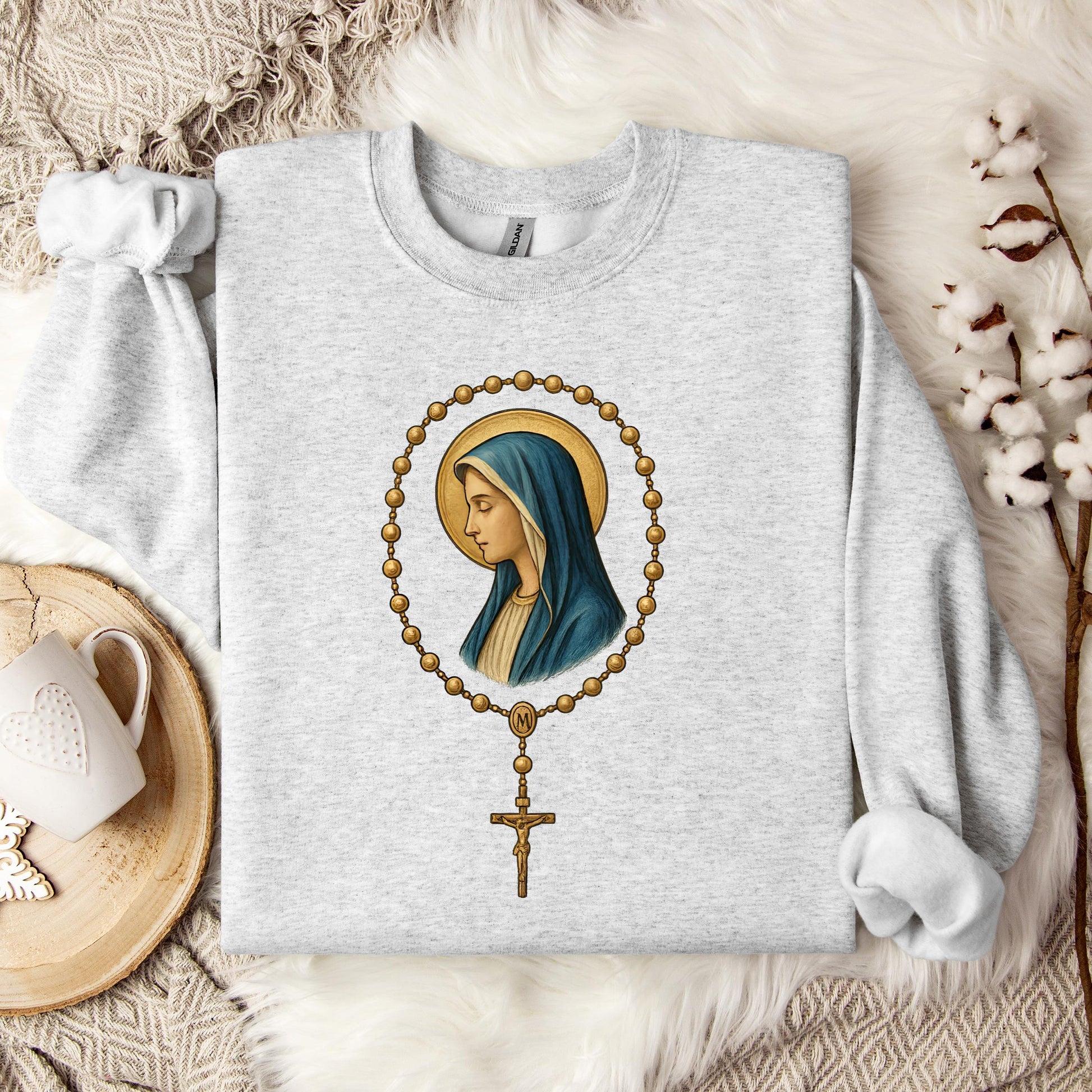 The Holy Virgin Mary 51 Sweatshirt