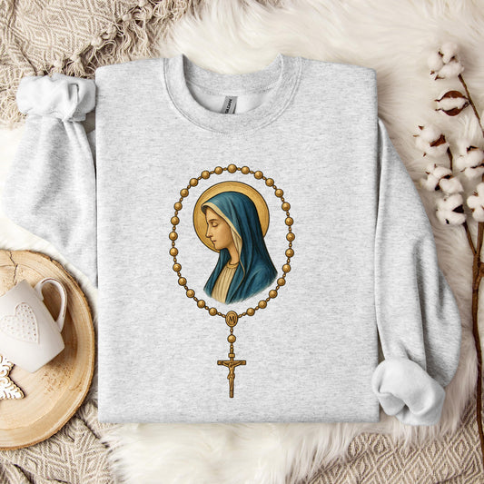 The Holy Virgin Mary 51 Sweatshirt