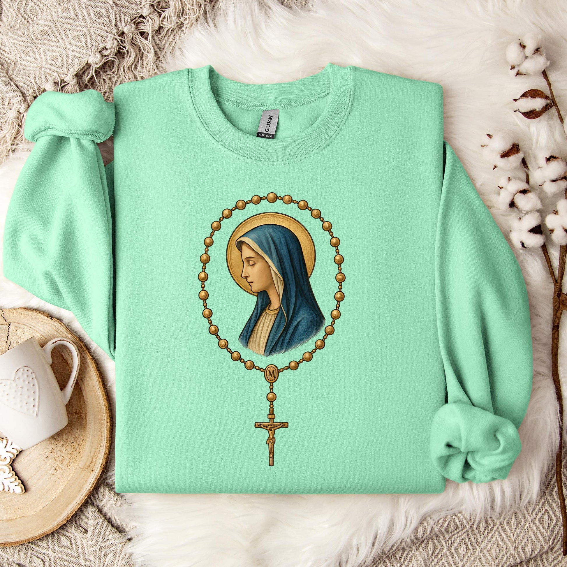 The Holy Virgin Mary 51 Sweatshirt