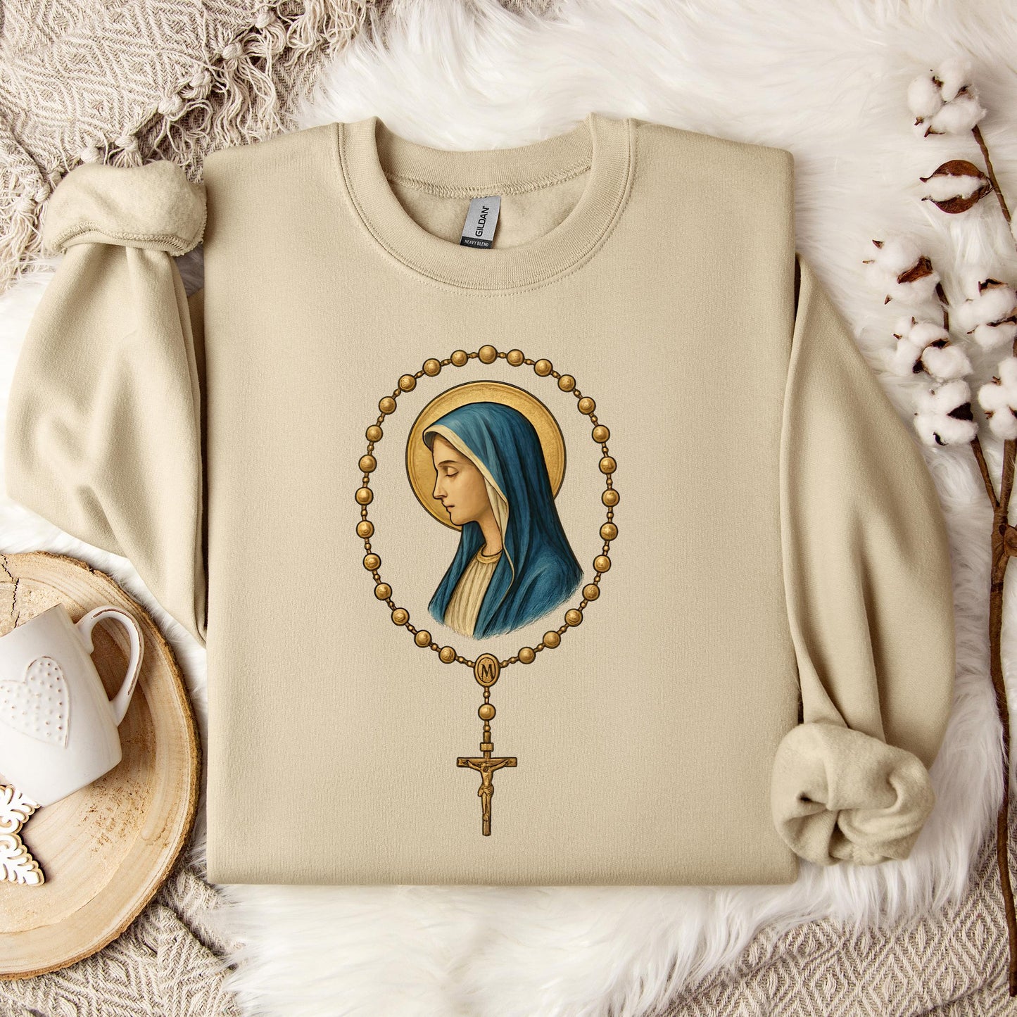 The Holy Virgin Mary 51 Sweatshirt