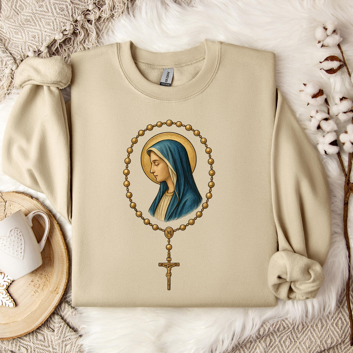 The Holy Virgin Mary 51 Sweatshirt