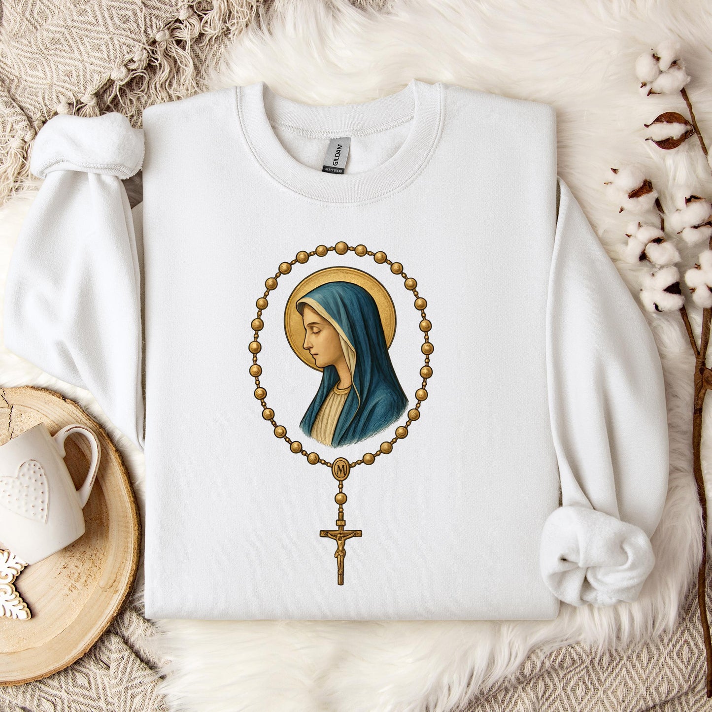 The Holy Virgin Mary 51 Sweatshirt