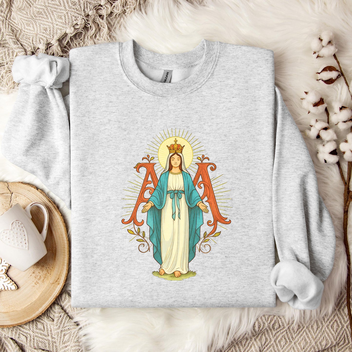 The Holy Virgin Mary 52 Sweatshirt
