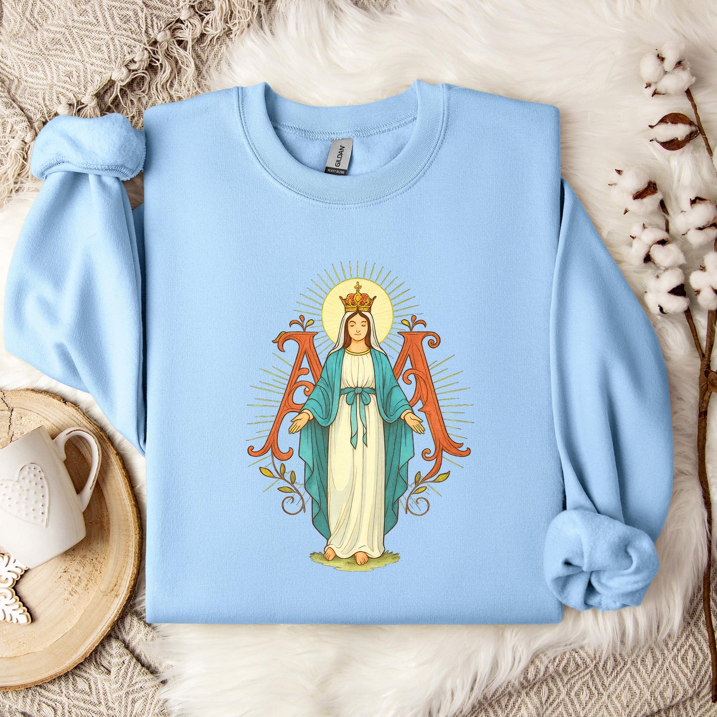 The Holy Virgin Mary 52 Sweatshirt