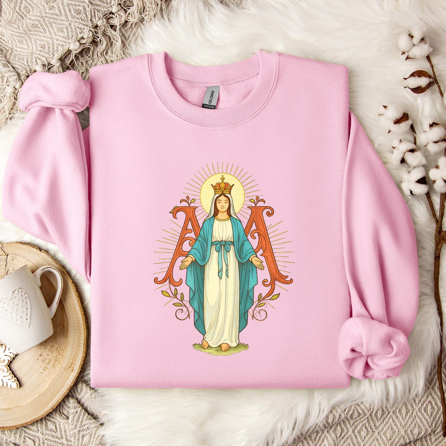 The Holy Virgin Mary 52 Sweatshirt