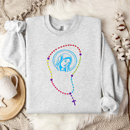 The Holy Virgin Mary 53 Sweatshirt