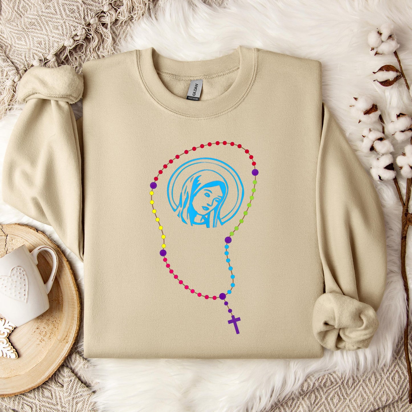 The Holy Virgin Mary 53 Sweatshirt