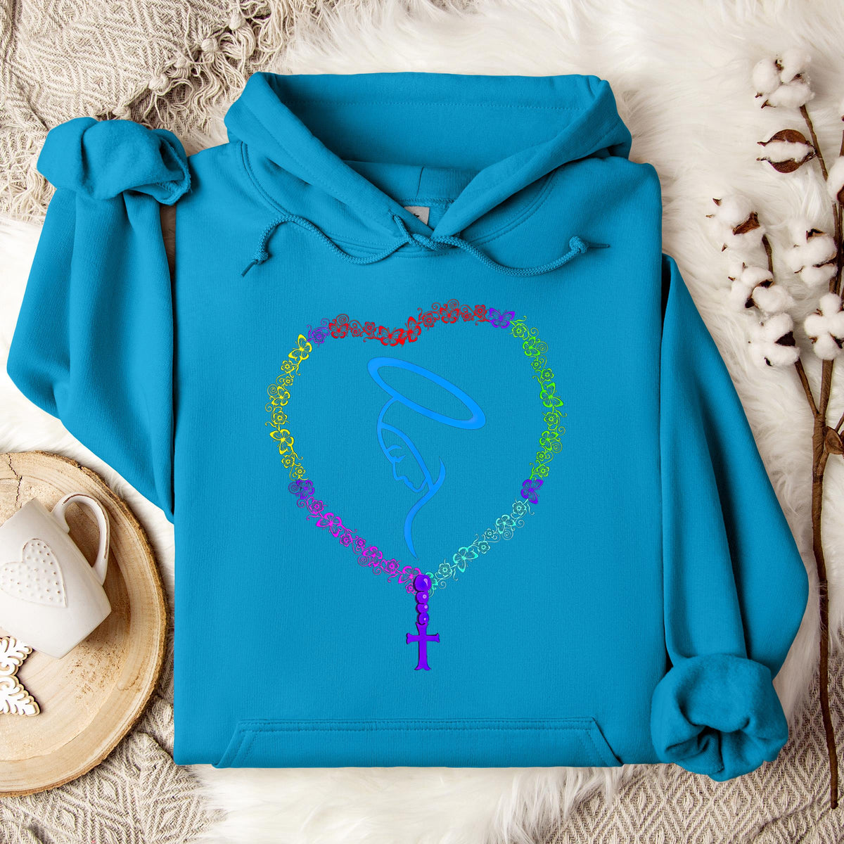 The Holy Virgin Mary 54 Hoodie