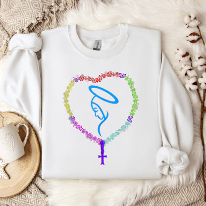 The Holy Virgin Mary 54 Sweatshirt