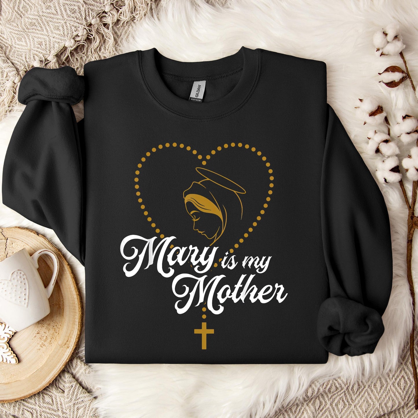 The Holy Virgin Mary 55 Sweatshirt