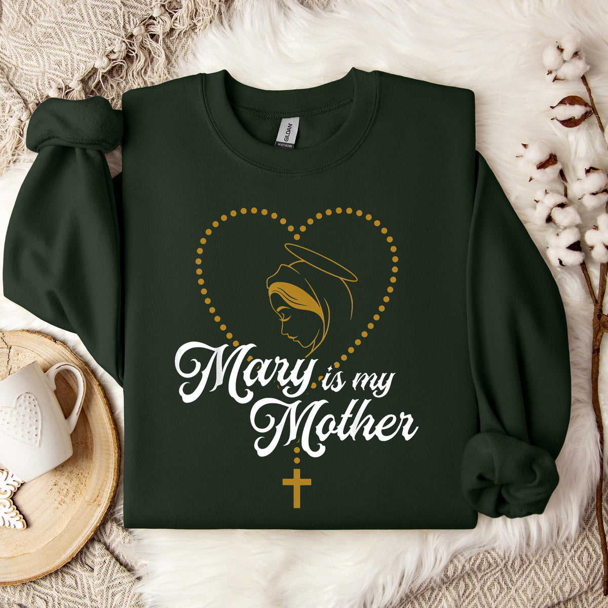 The Holy Virgin Mary 55 Sweatshirt
