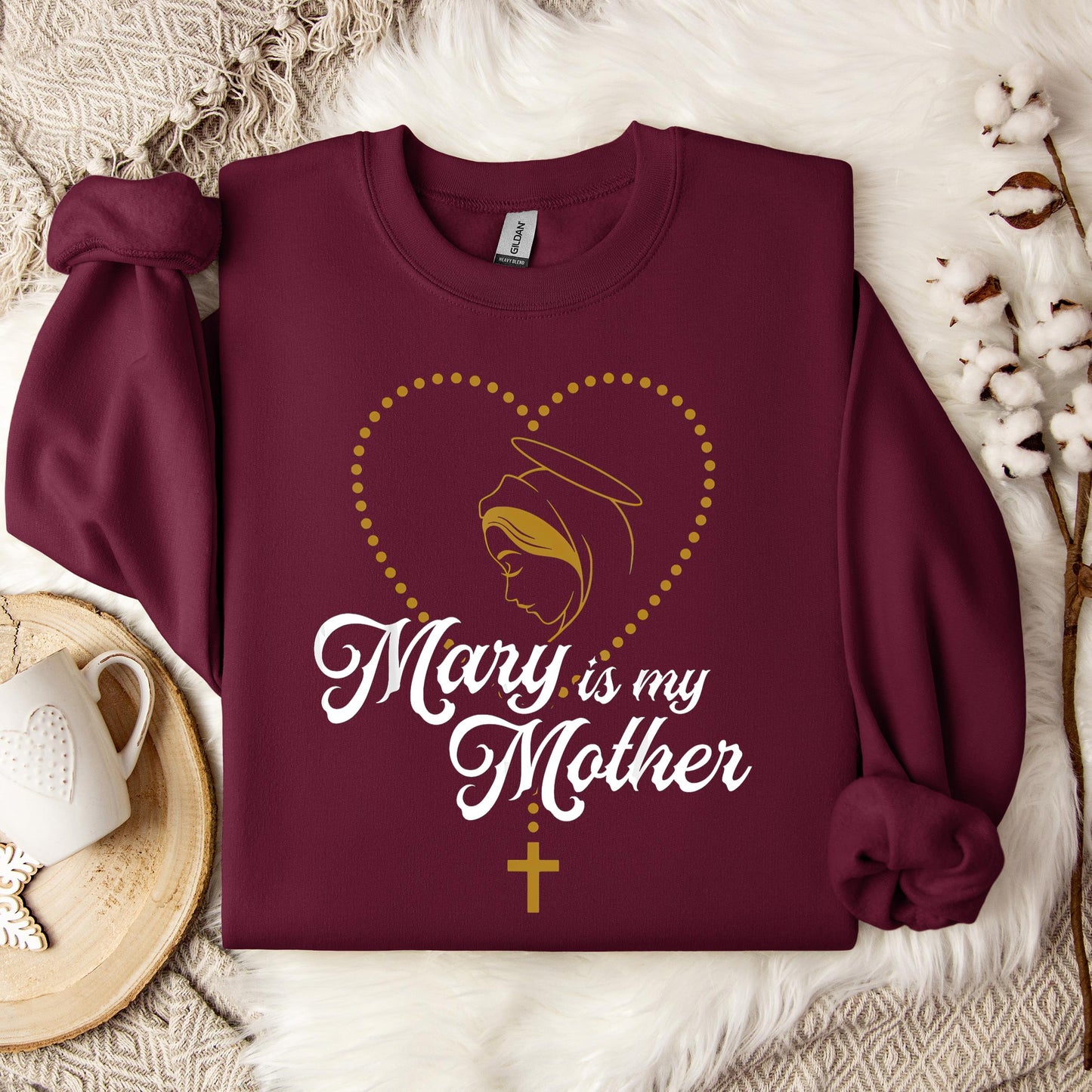 The Holy Virgin Mary 55 Sweatshirt