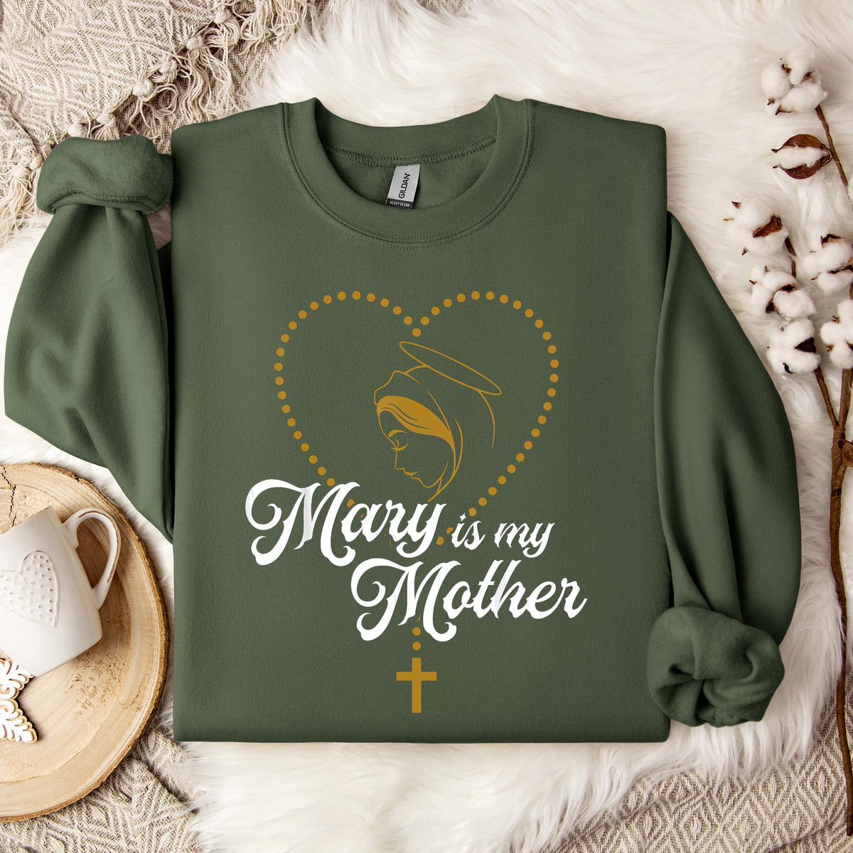 The Holy Virgin Mary 55 Sweatshirt
