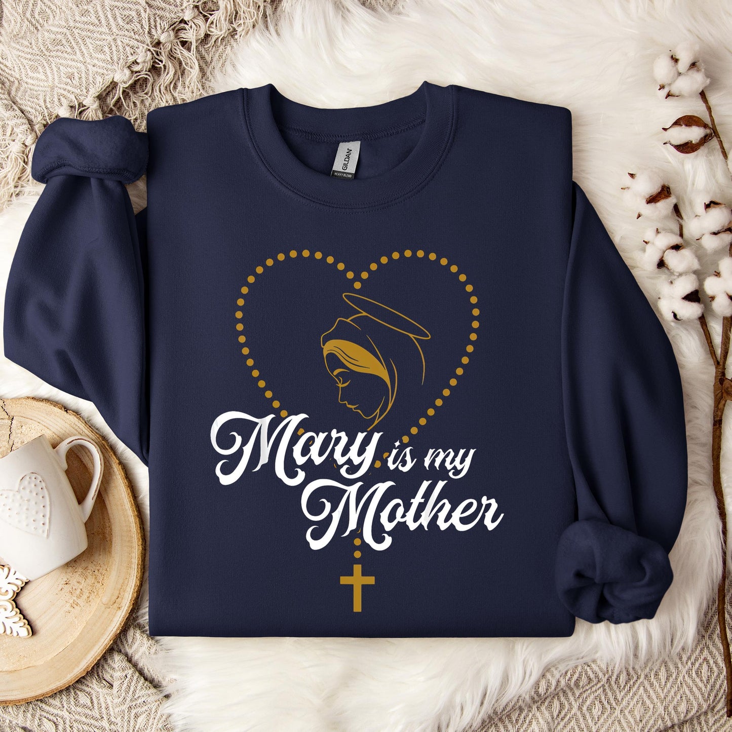 The Holy Virgin Mary 55 Sweatshirt