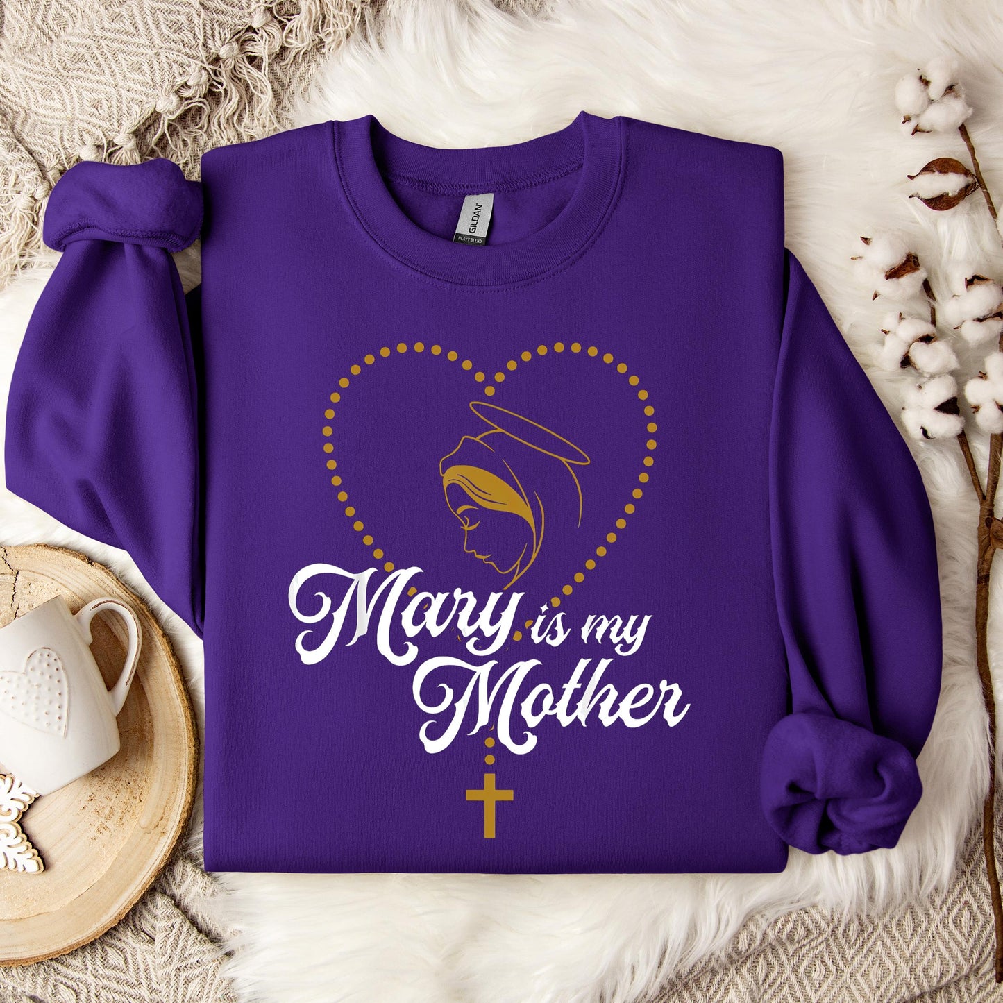 The Holy Virgin Mary 55 Sweatshirt