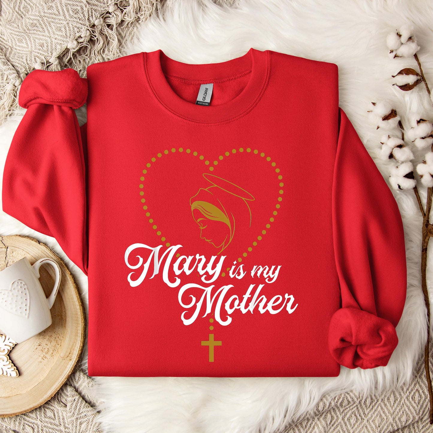 The Holy Virgin Mary 55 Sweatshirt