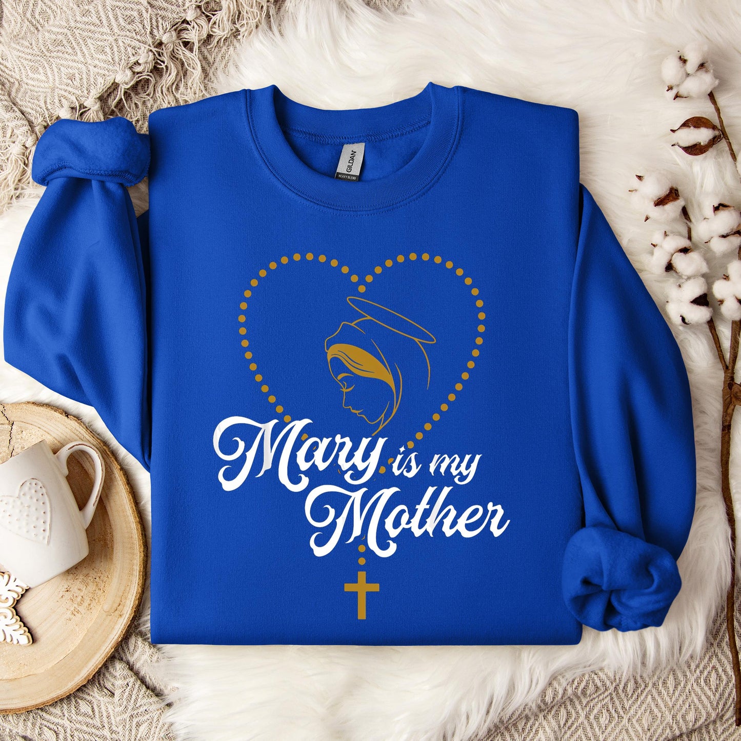 The Holy Virgin Mary 55 Sweatshirt