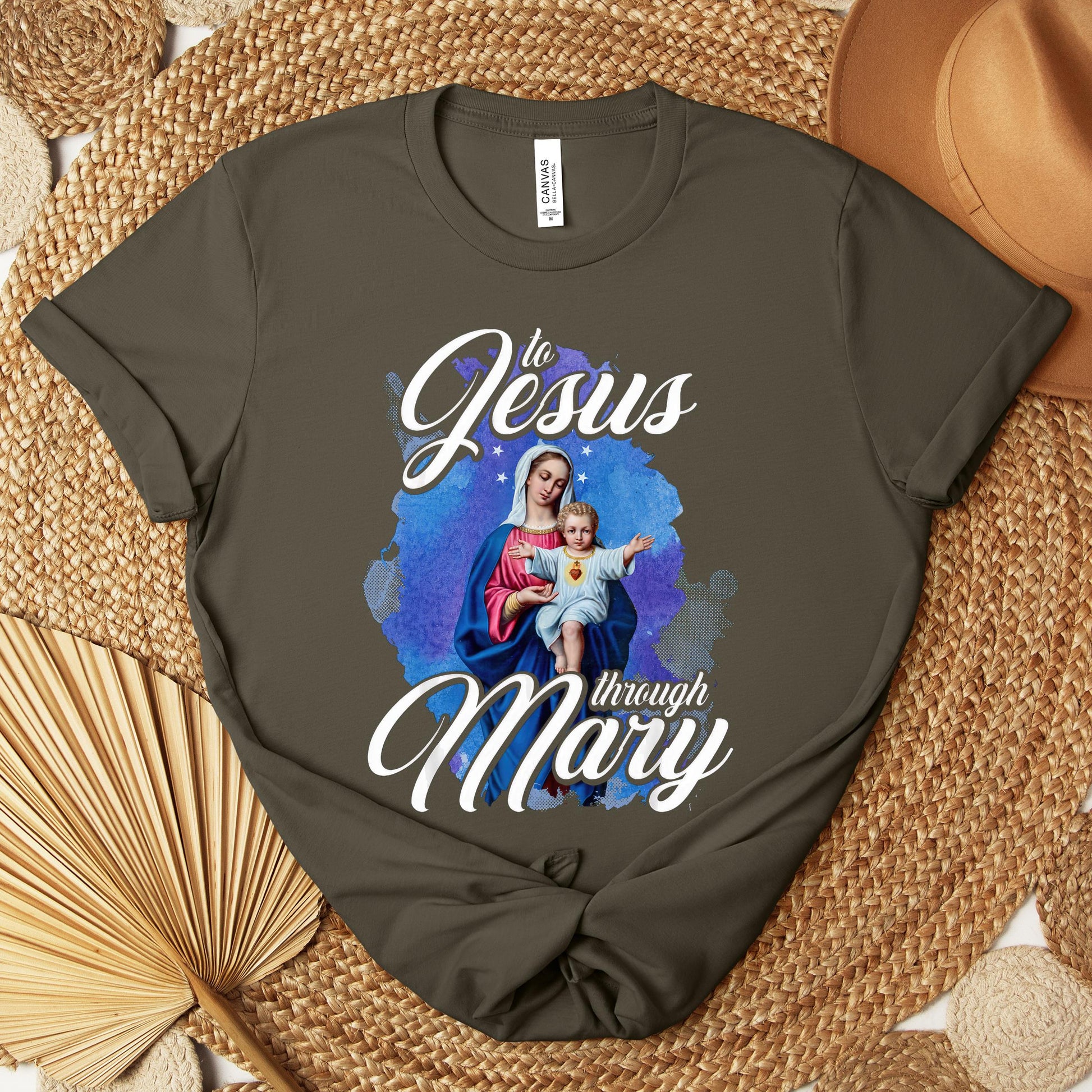 The Holy Virgin Mary 58 Premium T-shirt