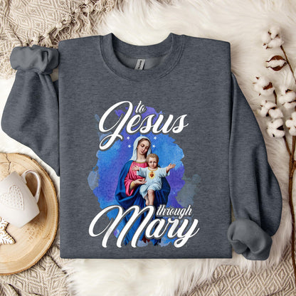 The Holy Virgin Mary 58 Sweatshirt