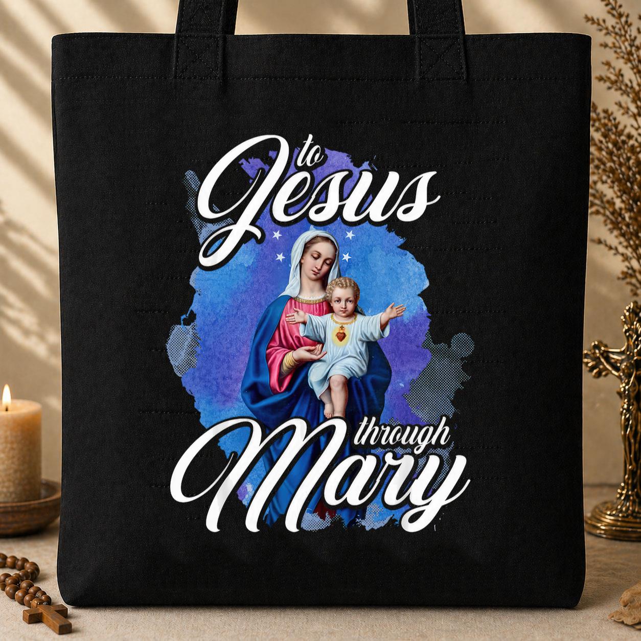 The Holy Virgin Mary 58 Tote Bag
