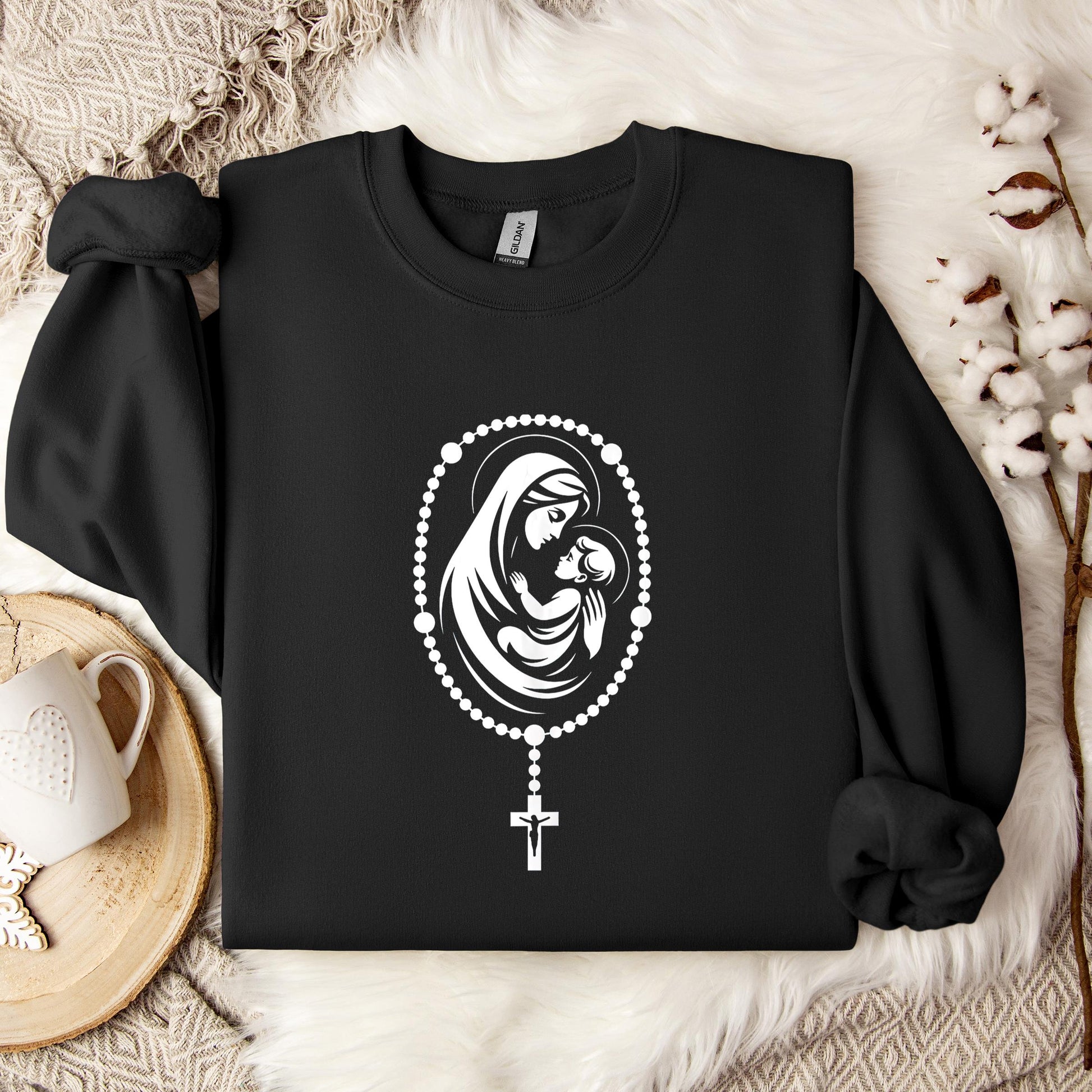 The Holy Virgin Mary 59 Sweatshirt