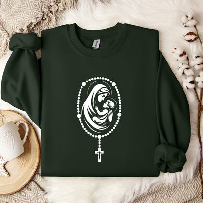The Holy Virgin Mary 59 Sweatshirt