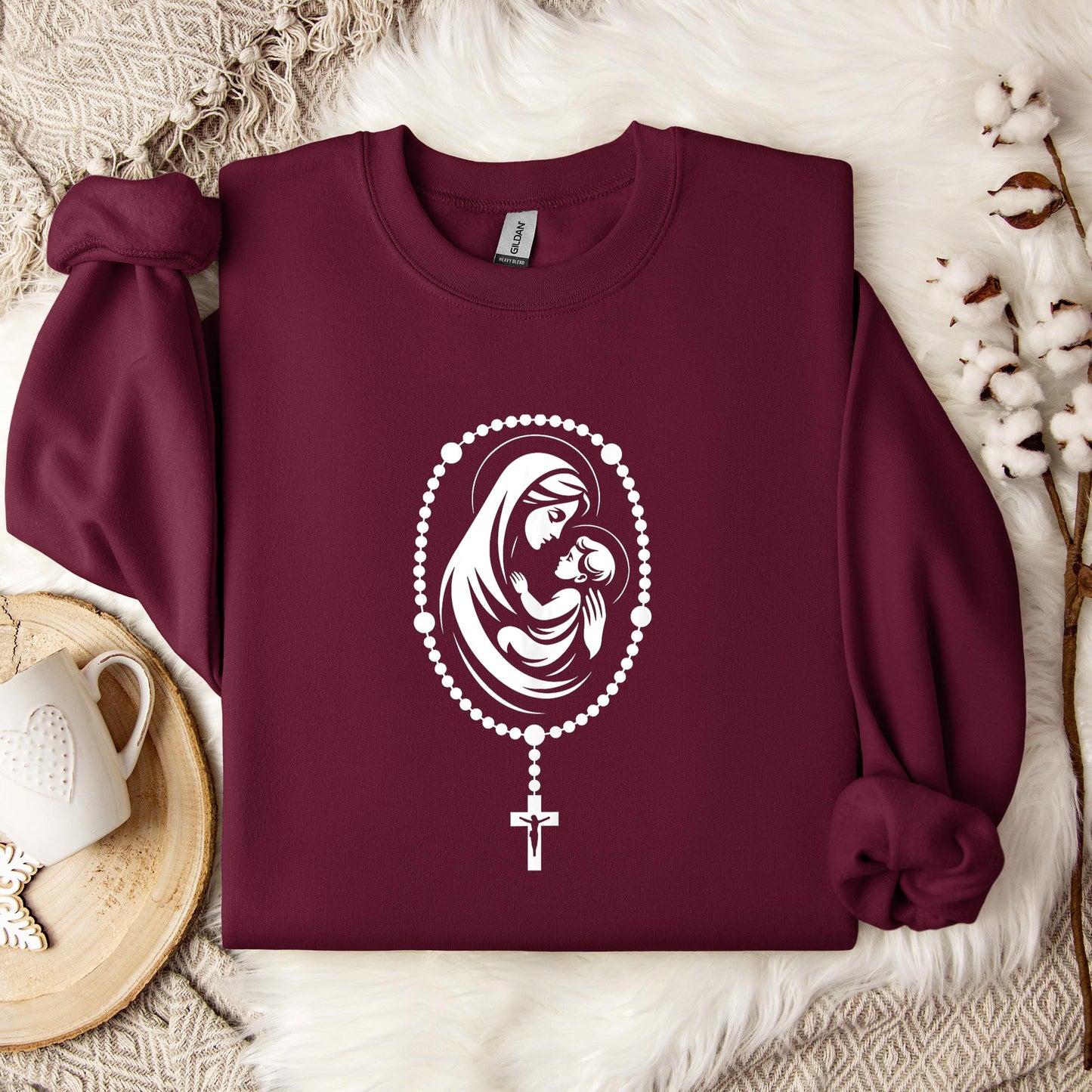 The Holy Virgin Mary 59 Sweatshirt