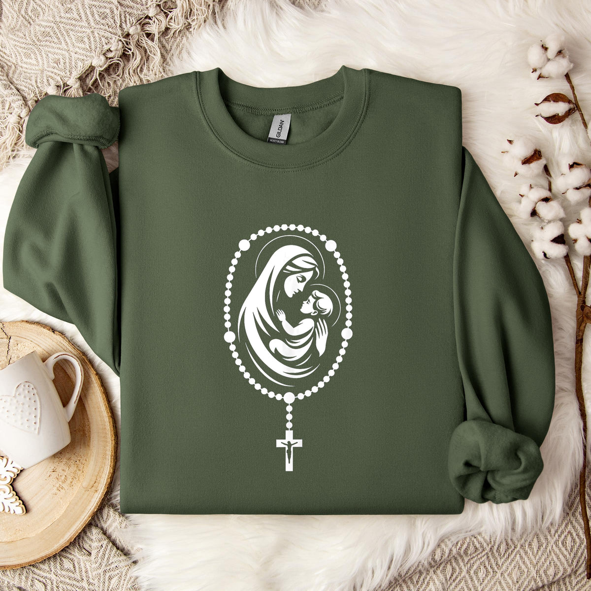 The Holy Virgin Mary 59 Sweatshirt